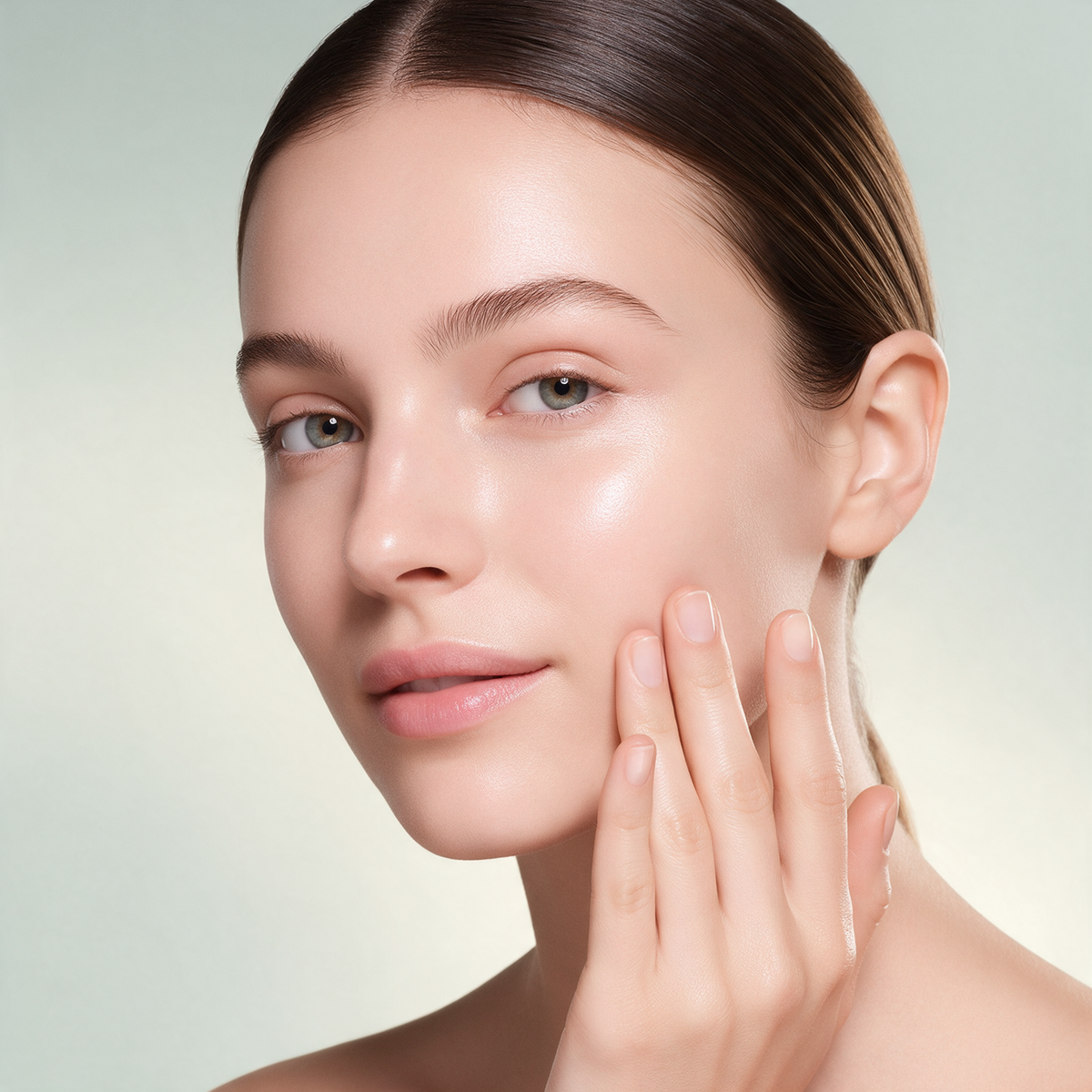 Ten acneic și roșeață — portret beauty, ten calm și curat