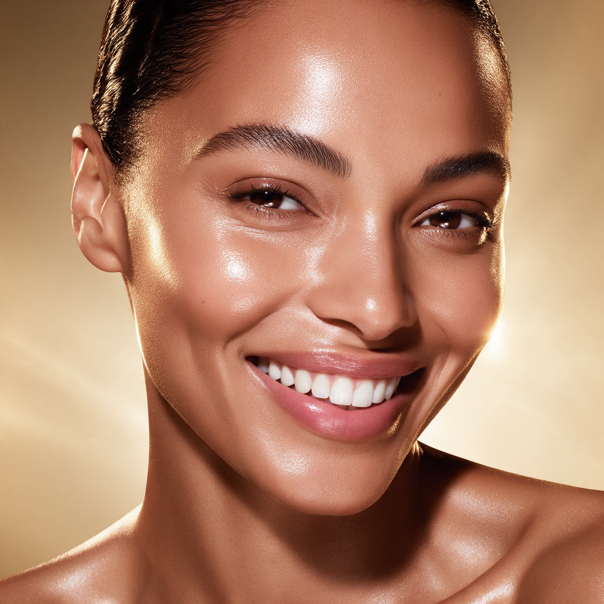 Strălucire și glow — portret beauty, ten radiant
