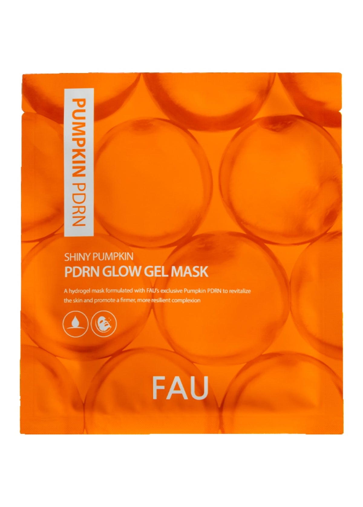 Mască hydrogel cu extract de dovleac, PDRN și colagen