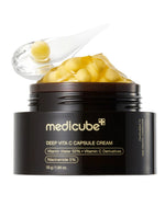 Medicube Crema pentru fata cu capsule de Vitamina C-pete pigmentare,hidratare, luminozitate