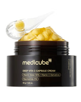 Medicube Crema pentru fata cu capsule de Vitamina C-pete pigmentare,hidratare, luminozitate - 55 g