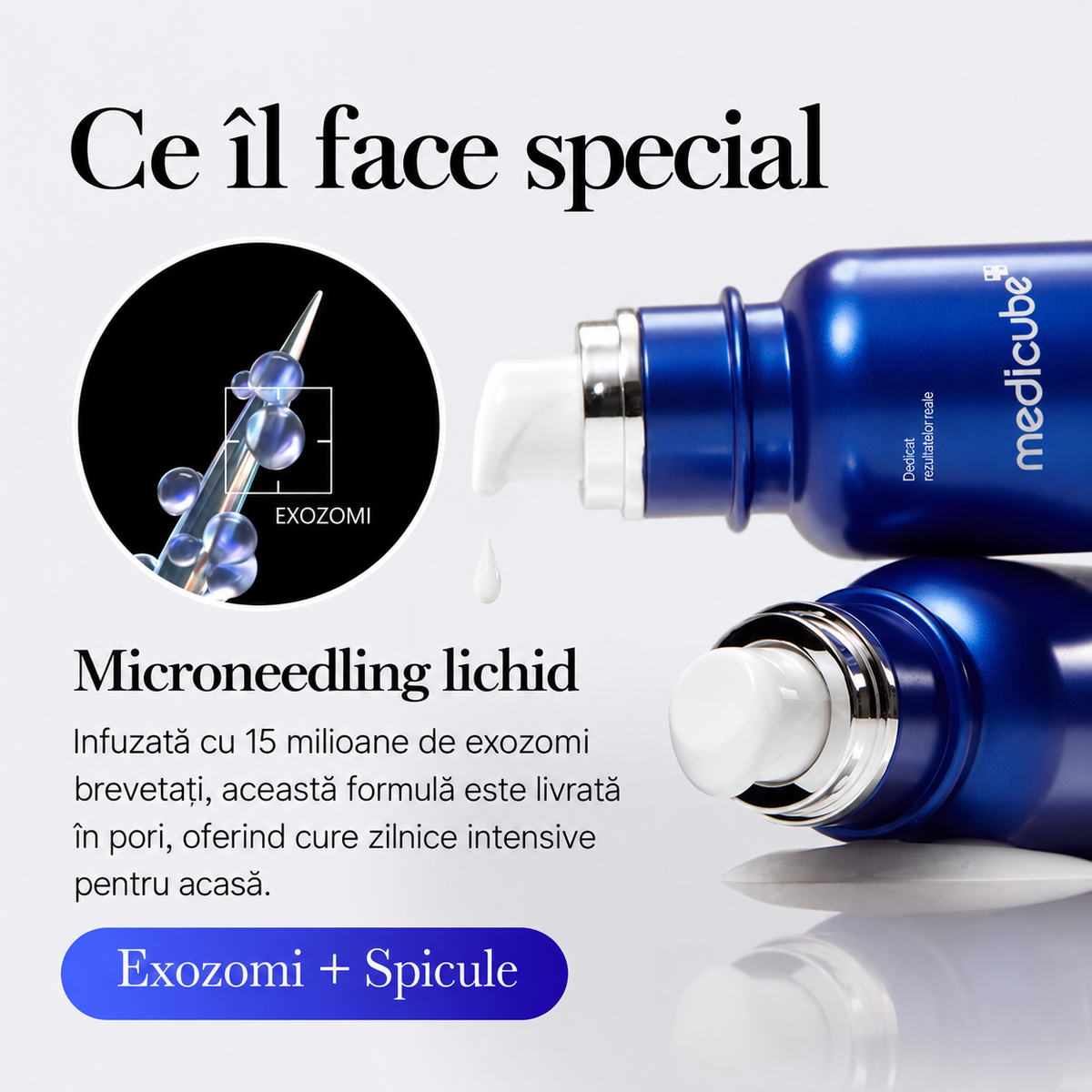 Medicube ser concentrat One Day Exosome Shot Pore Ampoule 7500 - 30 ml