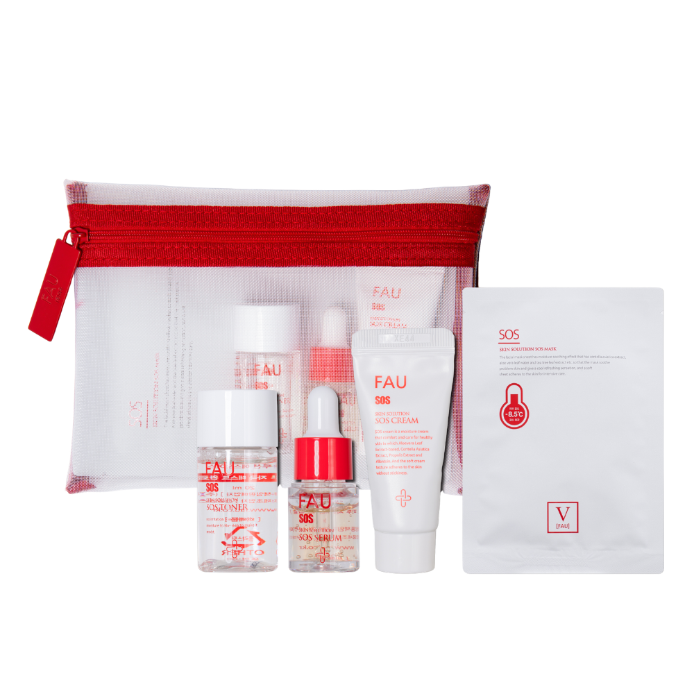 Set de Travel SOS pentru ten sensibil sau acneic