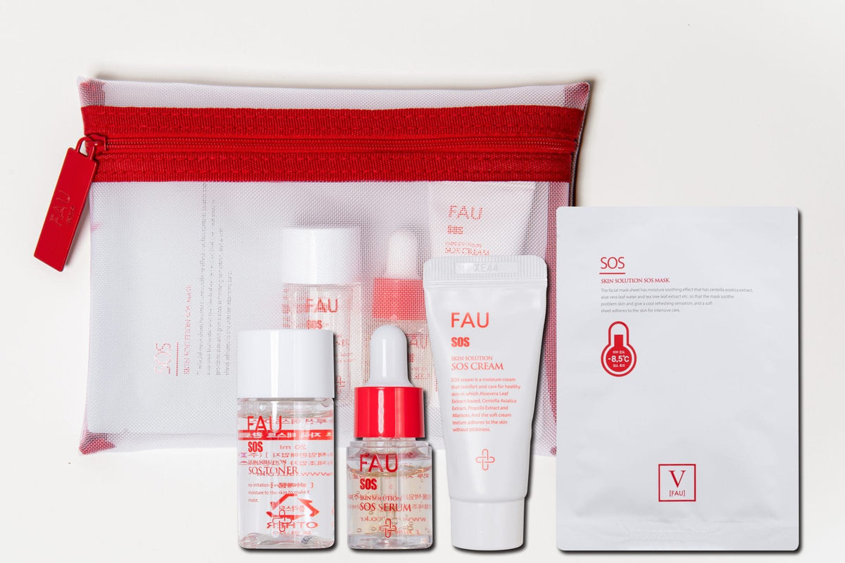 Set de Travel SOS pentru ten sensibil sau acneic