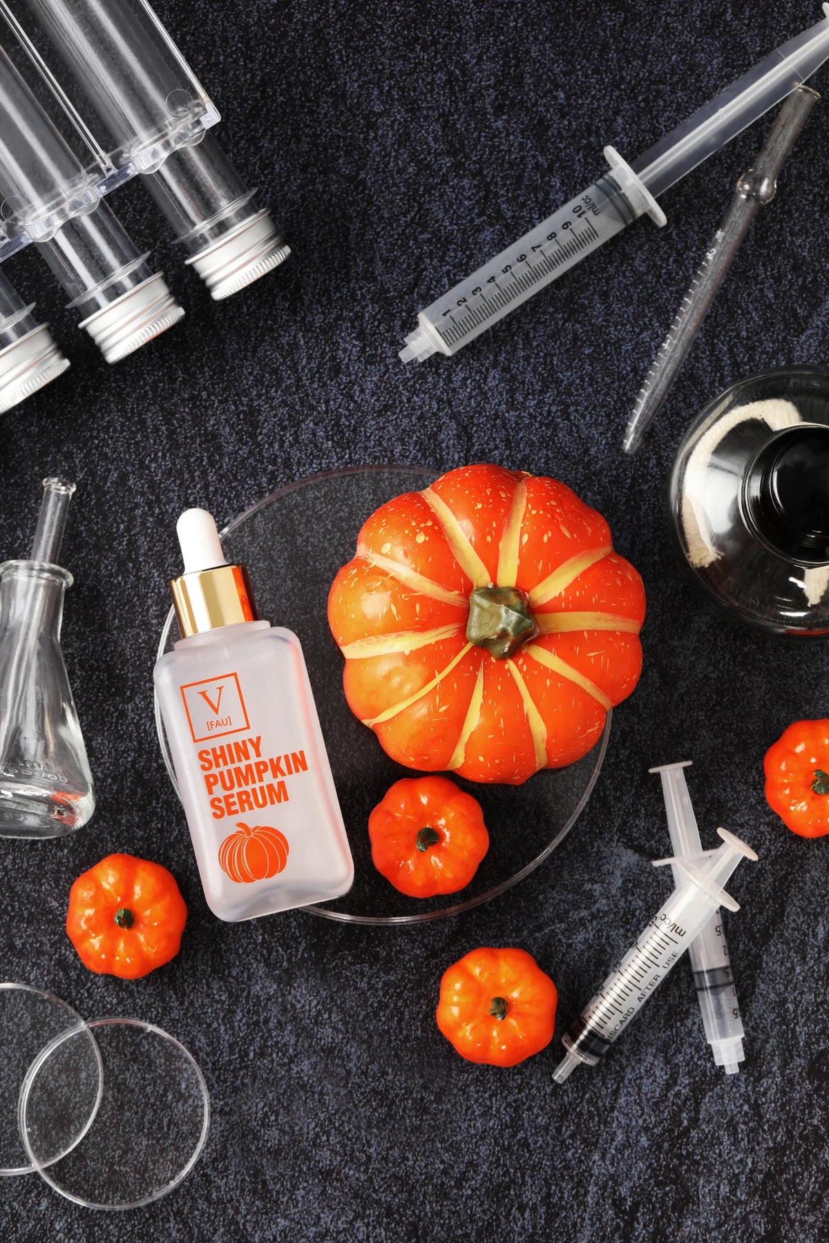 Ser facial pentru regenerarea pielii cu Extract de Dovleac si aminoacizi